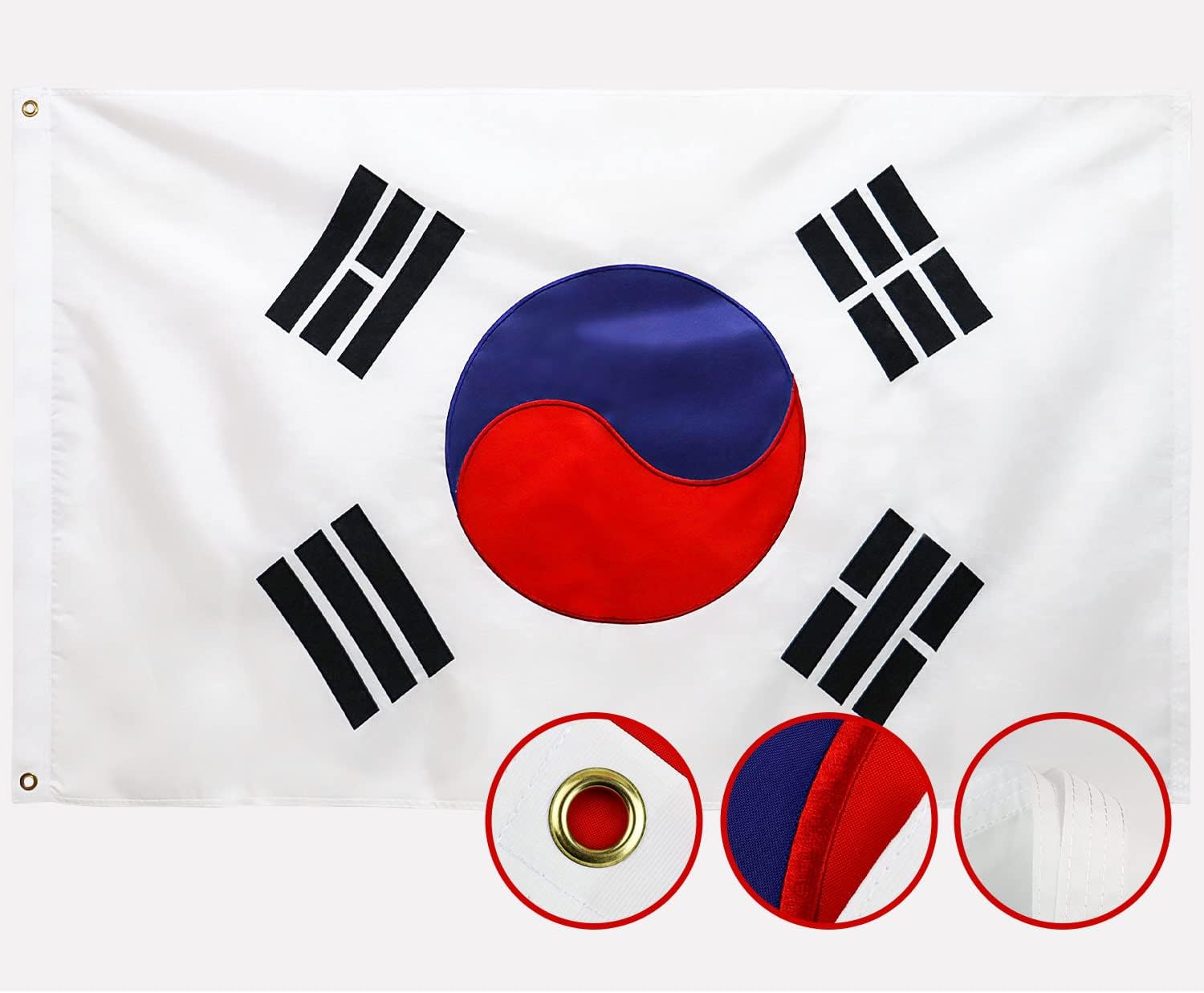 建阳韩国国旗 3x5ft